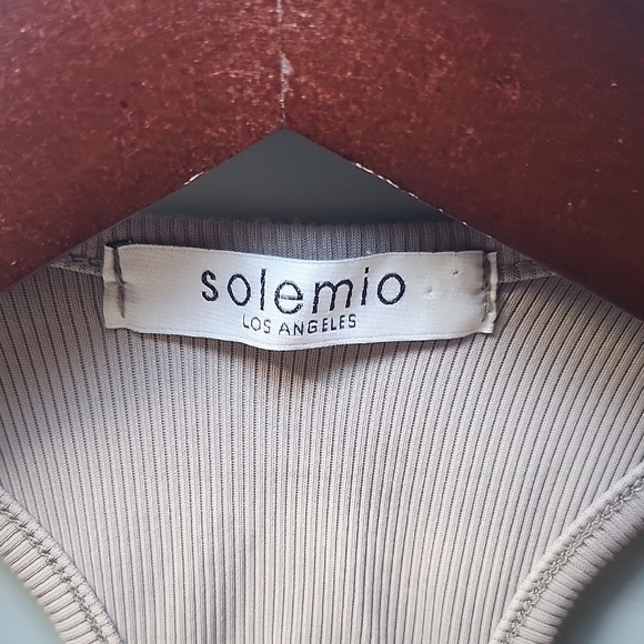 Solemio Women's Gray Tank Top - Picture 3 of 3